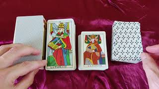 Battle of the TdM's - Artisan Jean Noblet Tarot vs the CBD Tarot de Marseille Deck Comparison