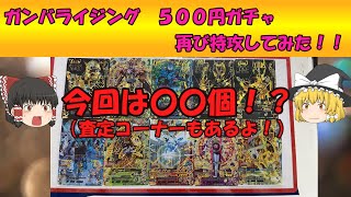 再び！ガンバライジング５００円ガチャに特攻してみた！！