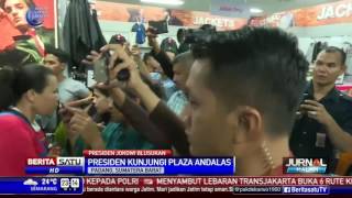 Jokowi Belanja Baju di Plaza Andalas untuk Lebaran