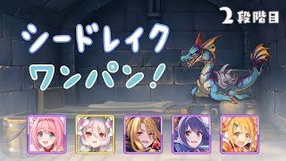 【プリコネR】2段階目　シードレイク物理ワンパン【6月クランバトル】