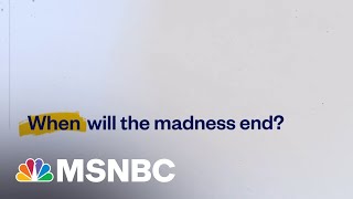 When will the madness end? | José Díaz-Balart | MSNBC