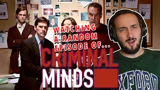 I WATCHED A RANDOM EPISODE OF CRIMINAL MINDS!! (Got Milk?)