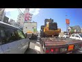 lane splitting in tokyo japan 🇯🇵 ⚠️drive to work timelapse japan