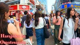 Harajuku to Omotesando Tokyo walk tour.【4K】10.2024-10