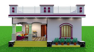 112 gaj Me Makan ka Naksha in 3D | 3d House Design East Facing | Ghar ke Nakshe