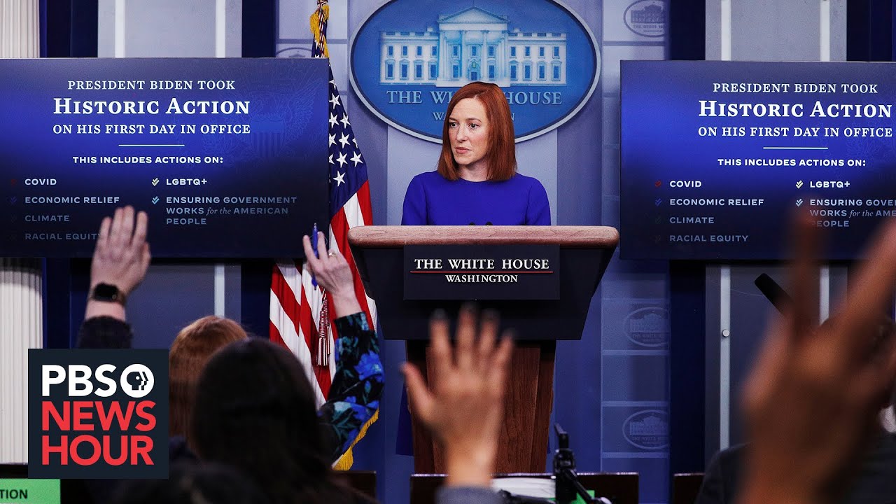 New White House Press Secretary Jen Psaki On Biden's First 100 Days ...