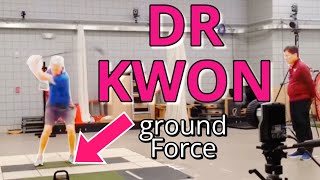 DR KWON GROUND FORCE MAGIC Shun Shun technique! #golf #power #morad #pure #golfswing #golfer #swing