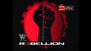 WWF Rebellion 1999 Opening