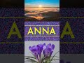 ANNA – POPULAR GIRL NAMES | ANNA Name WhatsApp Status | #Shorts