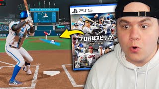 I Tried the New Japanese Baseball Game and it's Awesome... (Professional Baseball Sprits 2024-2025)