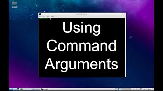 Command Line: Arguments