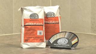 How to grout tiles with ARDEX Flexible Tile Grouts - available in 35 colours