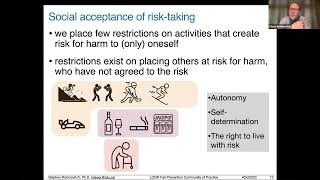 The dignity of risk and falls in older adults (Dr. Stephen Robinovitch)
