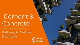 How cement and concrete can become carbon neutral