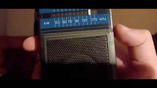 Realistic AM/FM pocket radio model 12-724