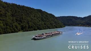 Riverside Mozart Sailing Along Most Beautiful Section of Danube River in Austria