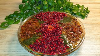 تهیه آش انار ترش و خوشمزه مخصوص شب یلدا  - Persian Food