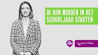 Nova College overstappen naar mbo