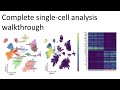 Complete single-cell RNAseq analysis walkthrough | Advanced introduction