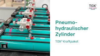 Funktionsweise des pneumohydraulischen Zylinders | TOX® Kraftpaket