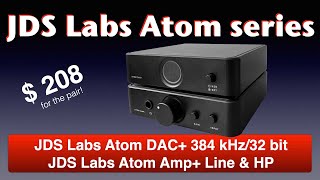 JDS Labs ATOM DAC+ and ATOM AMP+