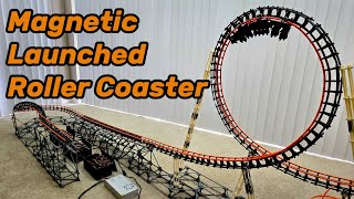 Using Magnets To Launch My Roller Coaster (LSM)