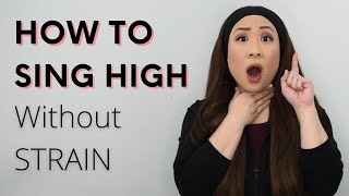 How to Sing High Notes Without Strain (Voice Lesson)