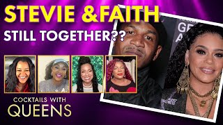 Stevie J and Faith Evans are Spending the Holidays Together! | Cocktails with Queens