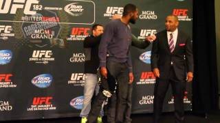 UFC 182 Jones - Cormier Faceoff