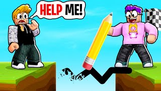 WE PLAYED THE FUNNIEST DRAWING GAMES EVER! (DOODLE OBBY, ROBLOX DOODLE TRANSFORM & MORE!)