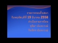 รายการรอบรั้วเสมา วันพฤหัสบดีที่ 19 มีนาคม 2558