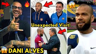 🚨BOMB! DANI ALVES JUST VISITED BARCELONA TRAINING! UNEXPECTED SURPRISE! BARCELONA NEWS TODAY!