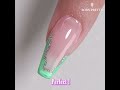 Glitter Green Marble Nail Art BORN PRETTY