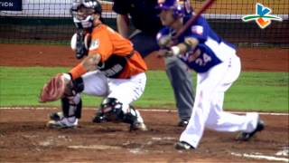 20130925 CPBL 犀牛VS獅 7上 傅于剛的卡特球讓鍾教練讚嘆不已