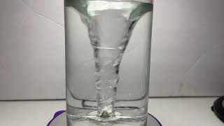 11 short experiments with WATER TORNADO VORTEX whirlpool