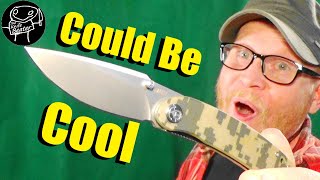 One Of A Kind Budget Knife - Super Weird Kubey Design