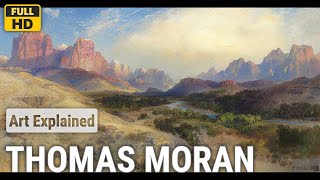 Thomas Moran: A collection of 10 artworks with title and year, 1910-1917 [HD]