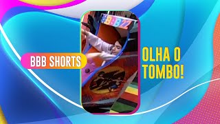 JADE PICON LEVA TOMBO VESTIDA DE MONSTRO 😂 | BBB 22 #shorts