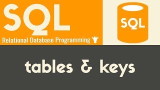 Tables & Keys | SQL | Tutorial 2