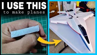 HOW I BUILD MY RC PLANES ! Best Material Used To Make RC Planes in Hindi | Scratch Built RC Airplane