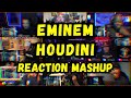 Reaction to Eminem - Houdini | UNCUT REACTION MASHUP