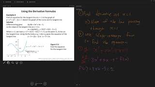 CPP - MAT 1200 Calc for Life Sciences 3.1 Derivative of Power Functions and Polynomials