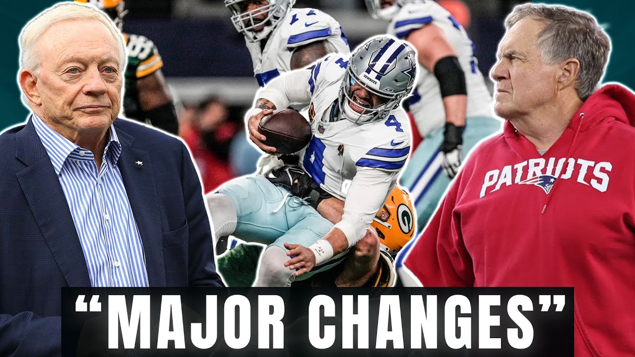 Cowboys HIRING Bill Belichick After Playoff Loss? 👀 Dak DEFENDS Mike ...