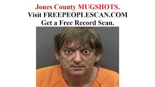Jones County Mugshots