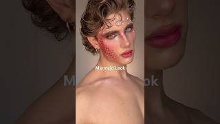 Mermaid look #mermaid #art #makeup #shorts