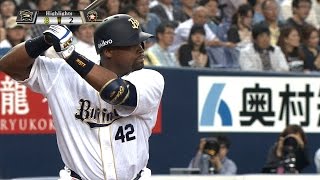 【プロ野球パ】オリックス快勝で連敗ストップ、ブランコに待望の今季1号 2015/05/09 Bs8-2F