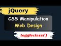 jQuery CSS Class Methods Explained | Add, Remove, Toggle Classes Tutorial #TechKindlePro  #webdesign