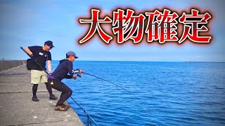 強烈な引き！1度はこの魚を釣ってみたかった。