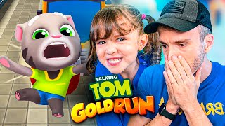 LAURA JOGA GATO TOM NO TABLET - Brancoala Games Talking Tom Gold Run