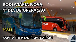 PRIMEIRA MOVIMENTAÇÃO NA NOVA RODOVIÁRIA DE SANTA RITA DO SAPUCAÍ-MG [PARTE 1]